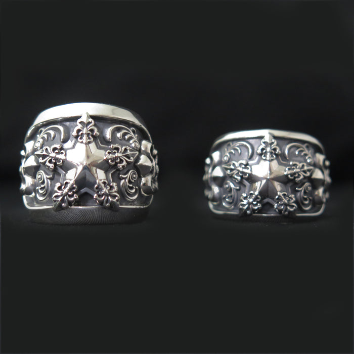Mondo＆RoS 「Lily Star Ring」narrow type