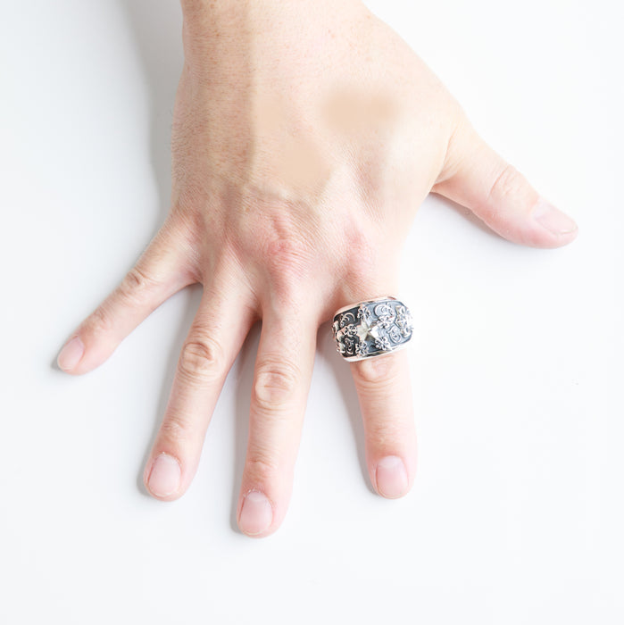 Mondo＆RoS 「Lily Star Ring」narrow type
